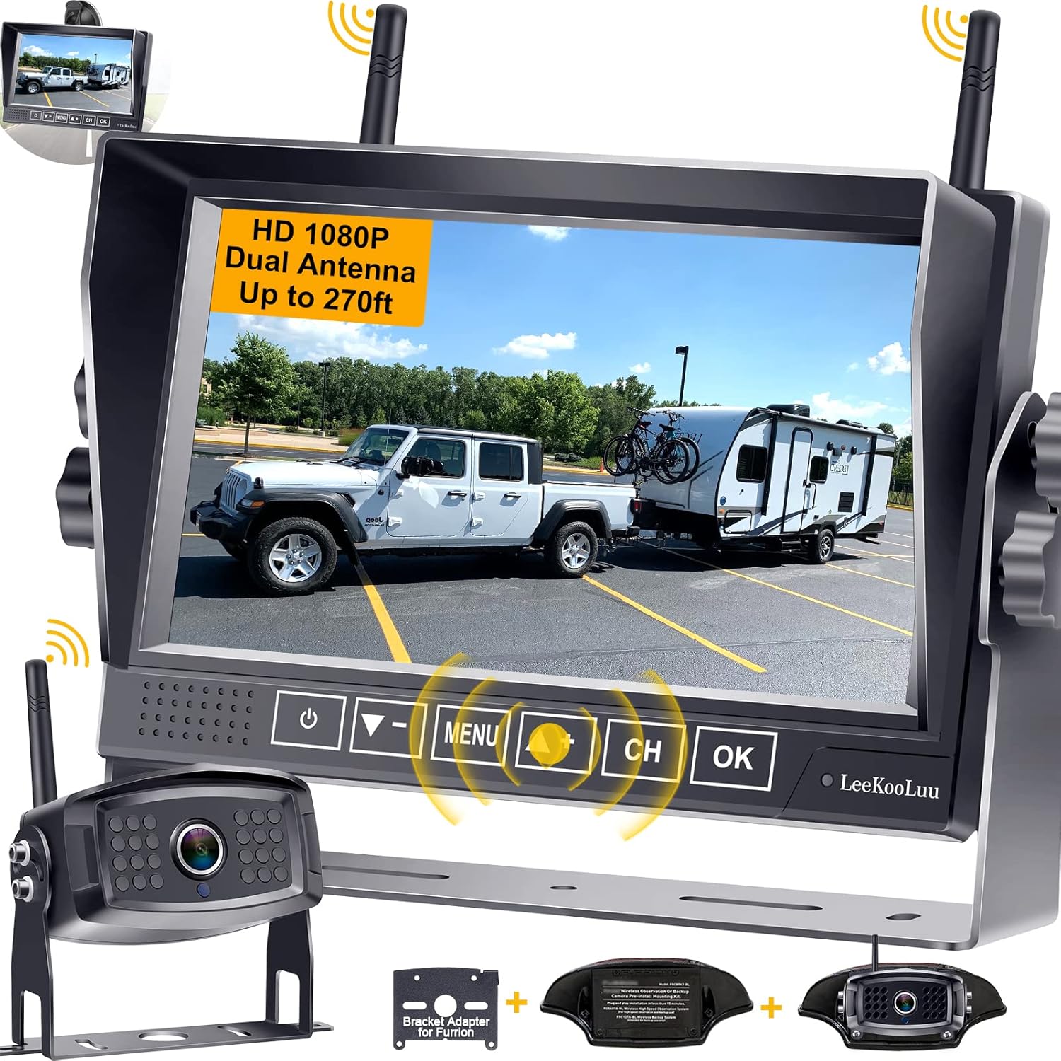RV Backup Camera Wireless Waterproof 7'039