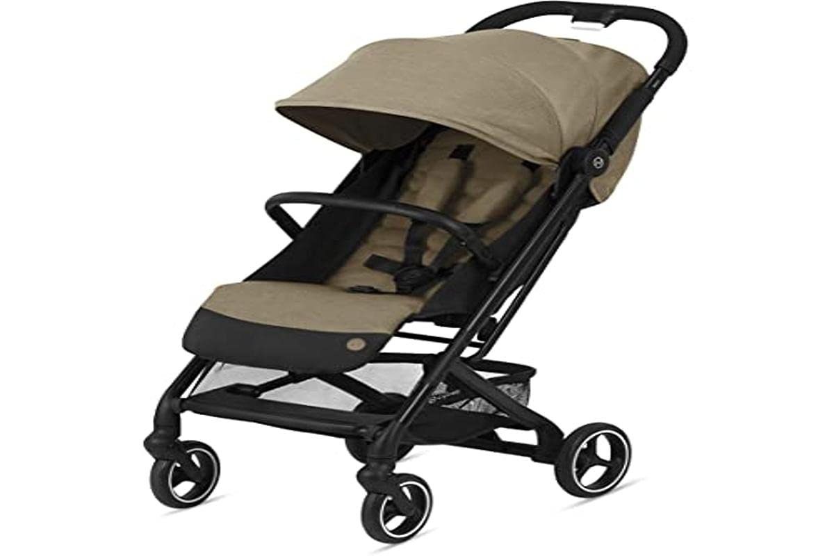 CYBEX Beezy Stroller, Lightweight Baby Stroller, Compact Fold, Compatible with All CYBEX Infant Seats, Stands for Storage, Easy to Carry