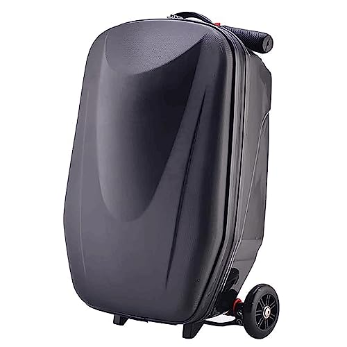 DXZENBO Suitcases with Wheels Small Carry On Luggage Aluminum Alloy Trolley Suitcase Boarding Suitcase Wear-Resistant Shock Absorption