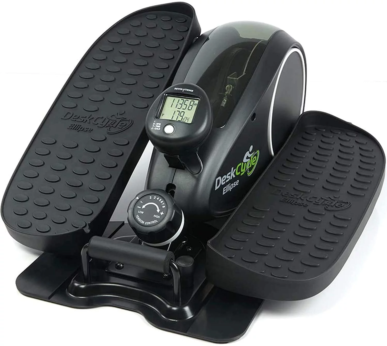 DeskCycle Ellipse Under Desk Elliptical Machine - Get Fit While You Work with Our Compact Mini Seated Elliptical Machine - Burn Calories
