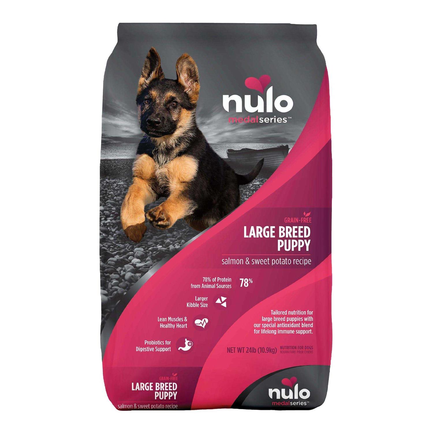 Nulo MedalSeries Salmon Large Breed Puppy Dry Dog Food - Pet Supplies online store