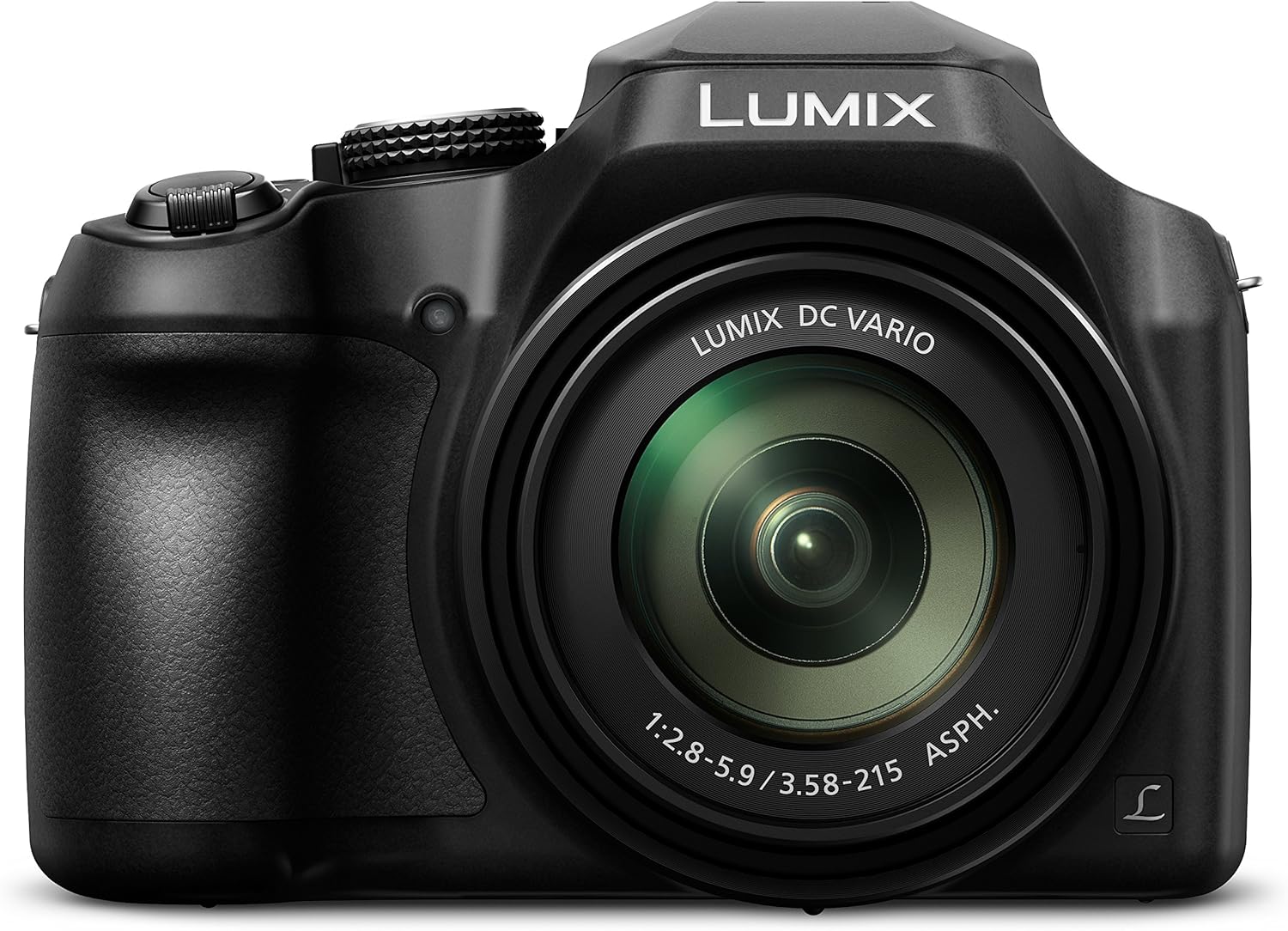 Panasonic LUMIX FZ80 4K Digital Camera, 18.1 Megapixel Video Camera, 60X Zoom DC VARIO 20-1200mm Lens, F2.8-5.9 Aperture, Power O.I.S. Stabilization