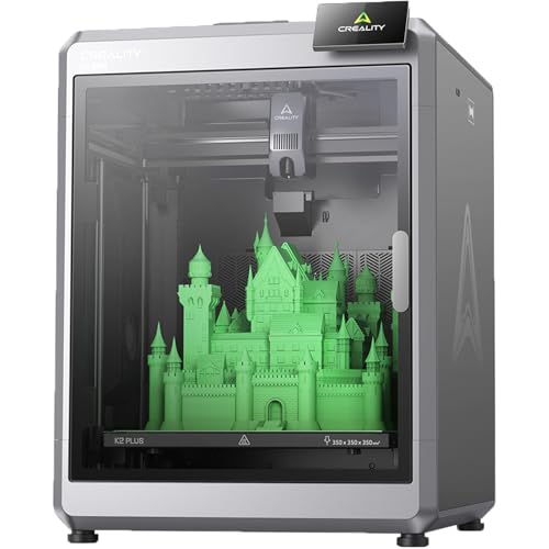 Creality K2 Plus 3D Printer, Support Multi Color Printing Needs CFS, Max 600mm/s Fast Printing, Dual AI Cameras, Full-auto Leveling