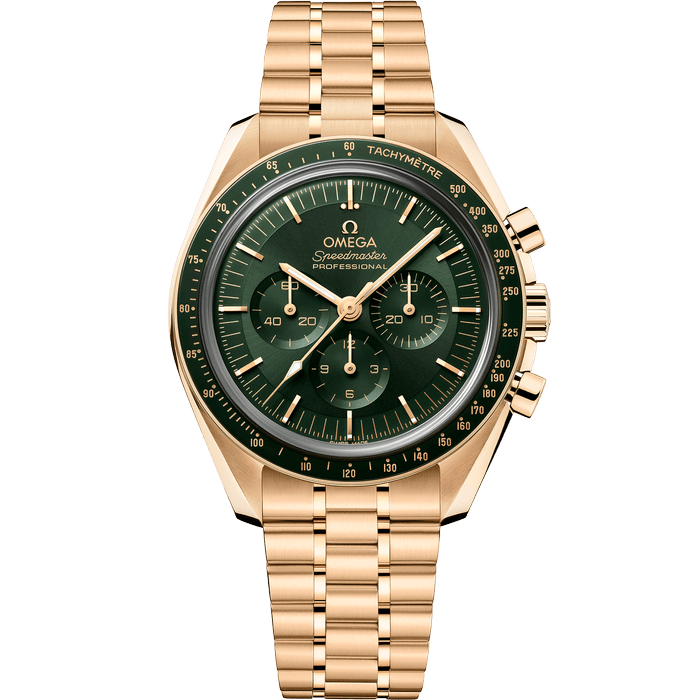 Speedmaster Moonwatch Professional Chronograph 18K Moonshine Gold 42mm