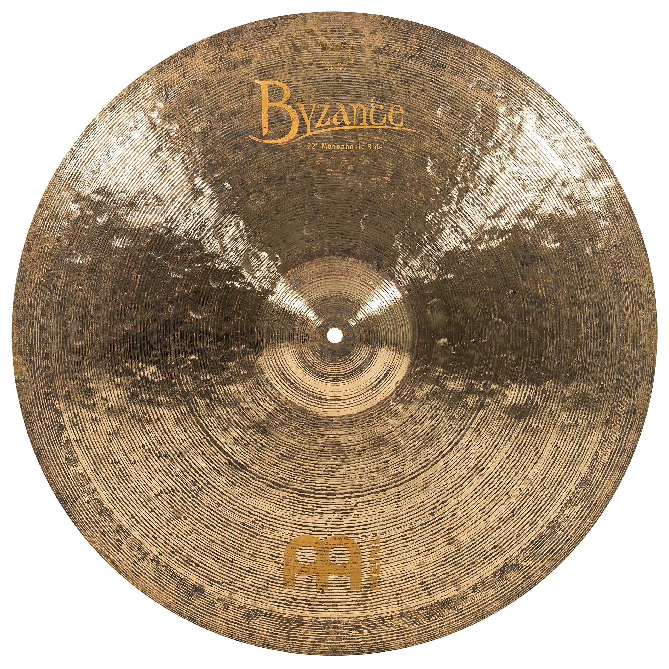 Meinl 22x22 Byzance Jazz Monophonic Ride Cymbal