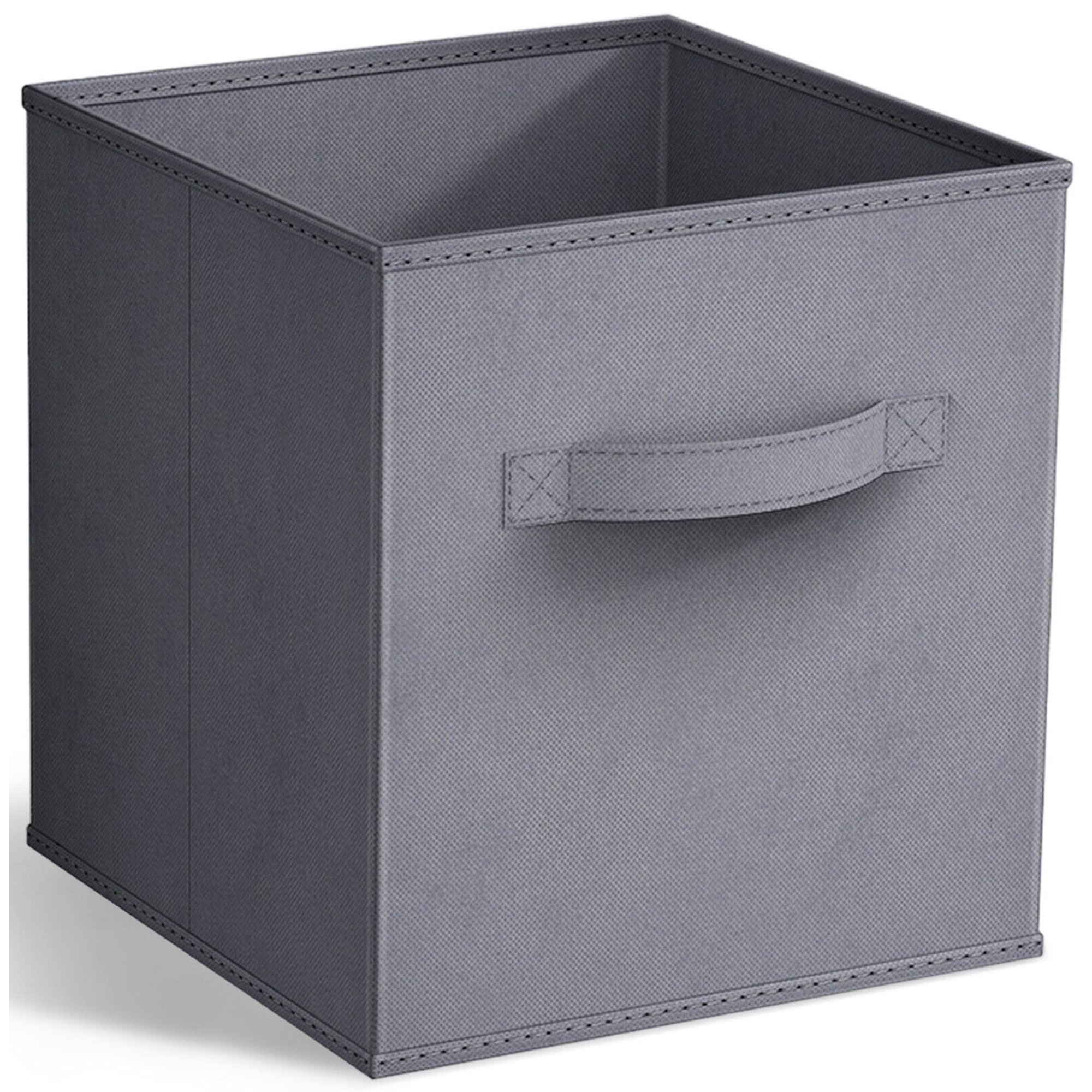 11Foldable Storage Cube Basket, Lightweight Organizer 5 Colors Choose for Bedroom, Living Room, Office, Kitchen