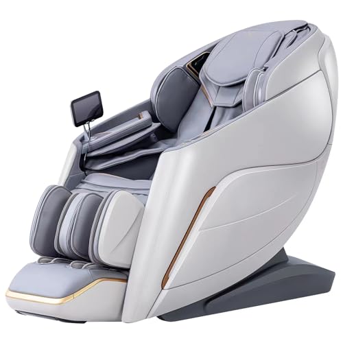 iRest 2023 4D Massage Chair Recliner System, Zero Gravity Shiatsu Massager with AI Voice Control, SL Track, Heating, Touch Screen