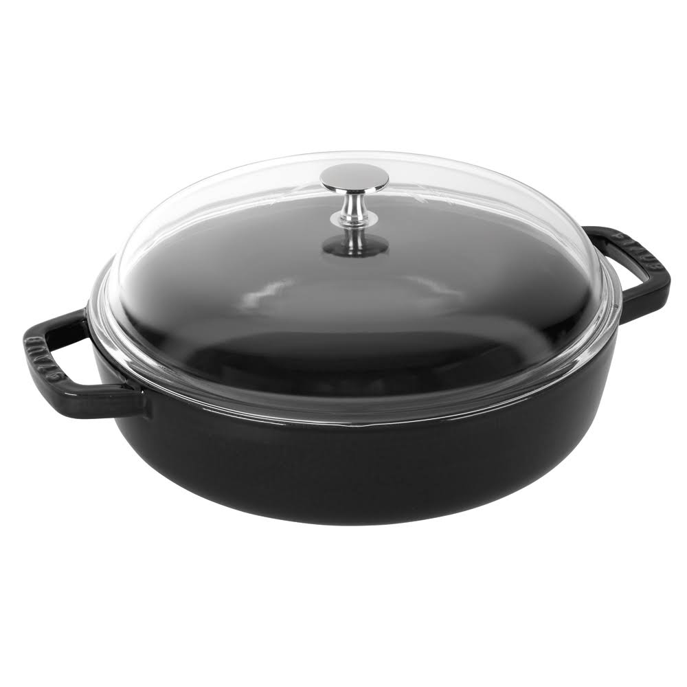 Staub Cast Iron 4 qt. Universal Pan - Matte Black