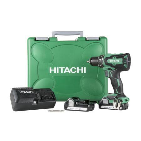 Hitachi Metabo Power Tools Ds18dbfl2 18V Lithium-Ion Brushless Drill/Driver Kit, Black - Avayadevconnect