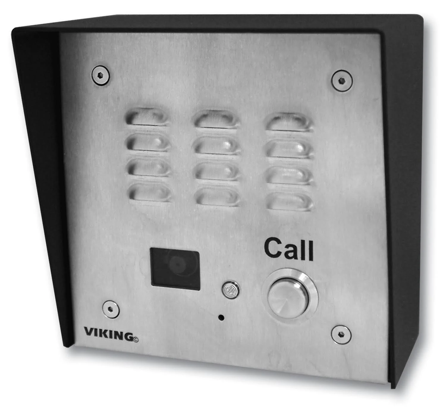 Viking Electronics E-35-EWP Video Intercom System with 1 cameras and Two-Way Audio - Video intercom system wired