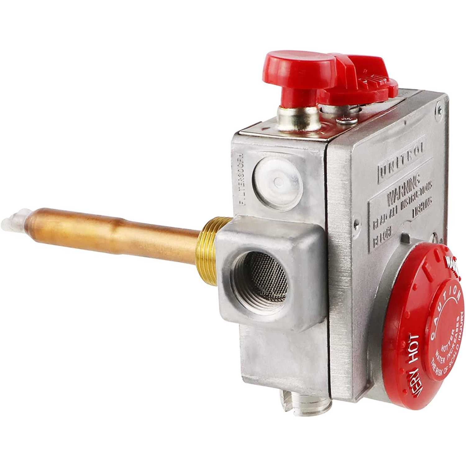 110-326 Gas Water Heater Valve,Natural Gas Water Heater Thermostat with 1-3/8 Shank,3-1/2 W.C - Shop Hardware Tools Online Store