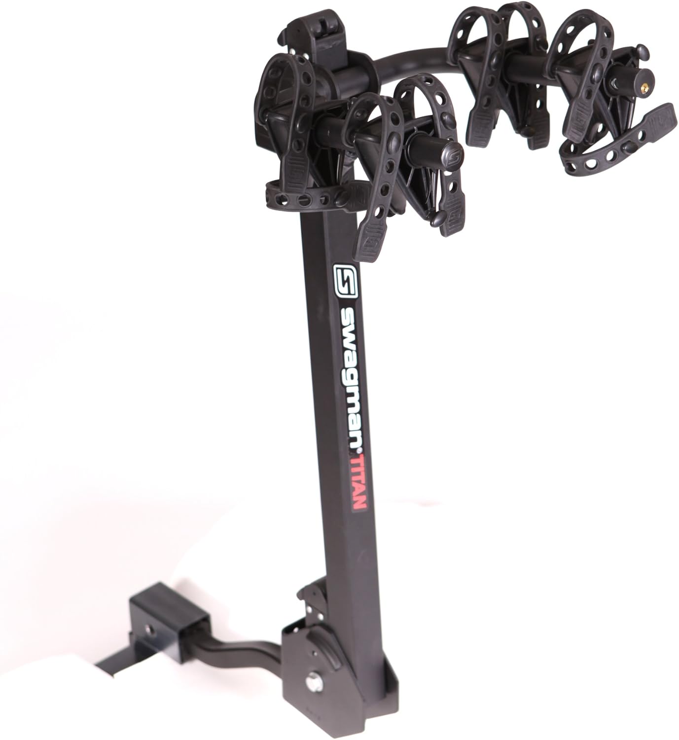 Swagman Titan 2 Folding Hitch Bike Rack , Black, Medium