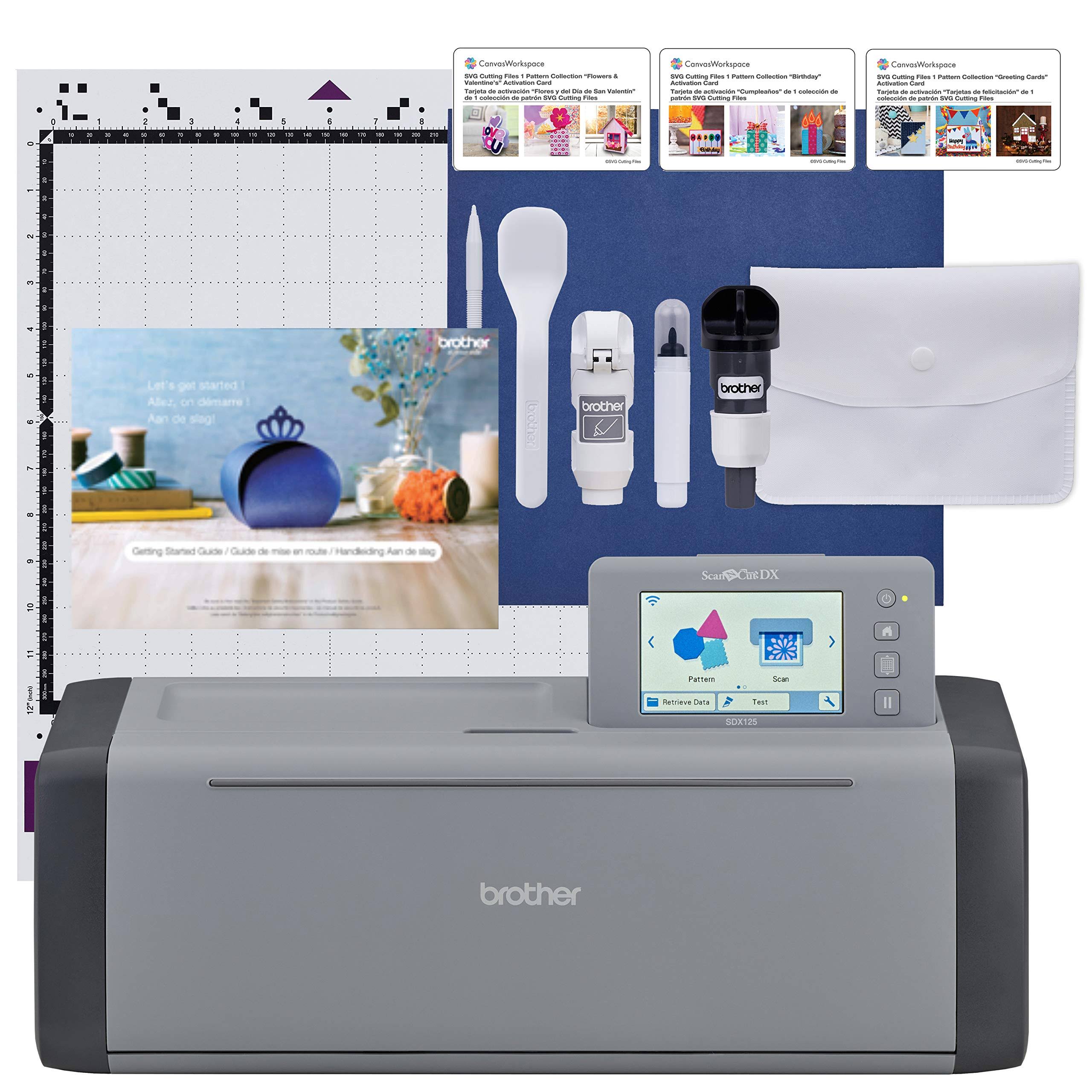 Brother ScanNCut SDX125EGY Electronic DIY Cutting Machine