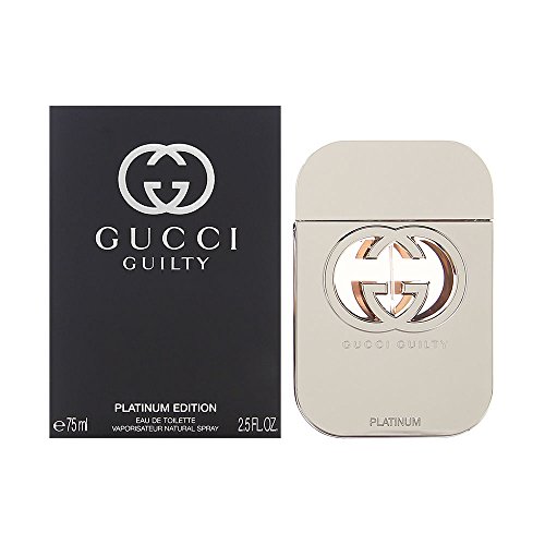 Gucci Guilty Platinum Edition Eau De Toilette Spray for Men, 3 Ounce