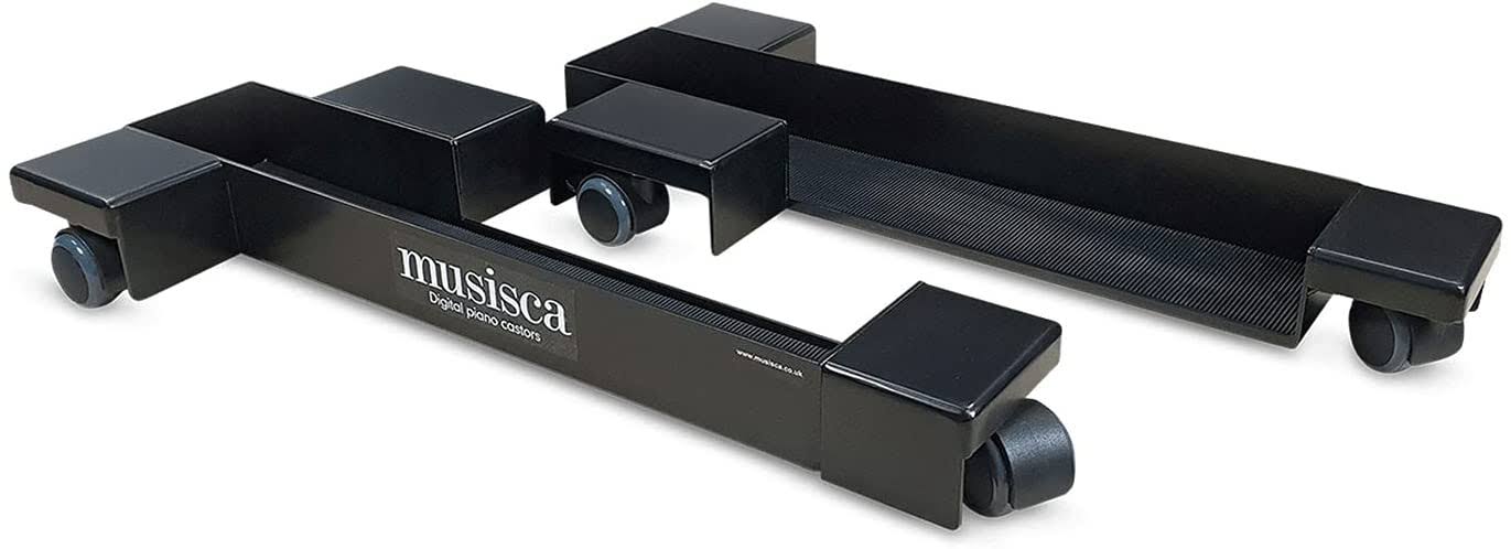 Musisca CASTOR-GLIDE Digital Piano Castors - Black
