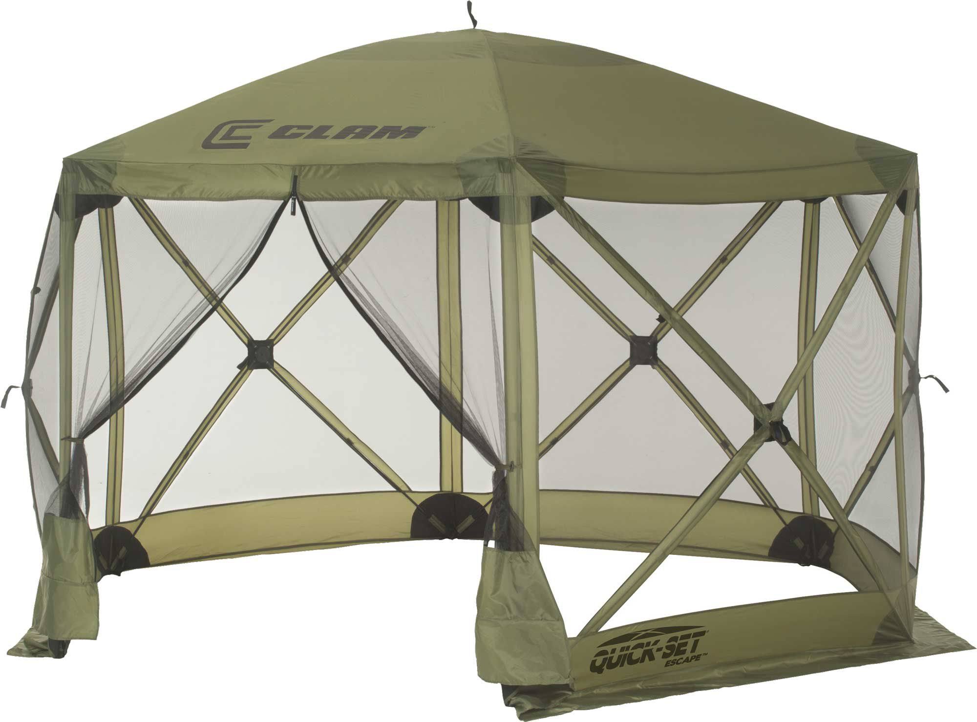 Clam Corporation 9281 Quick-Set Escape Shelter, Forest Green