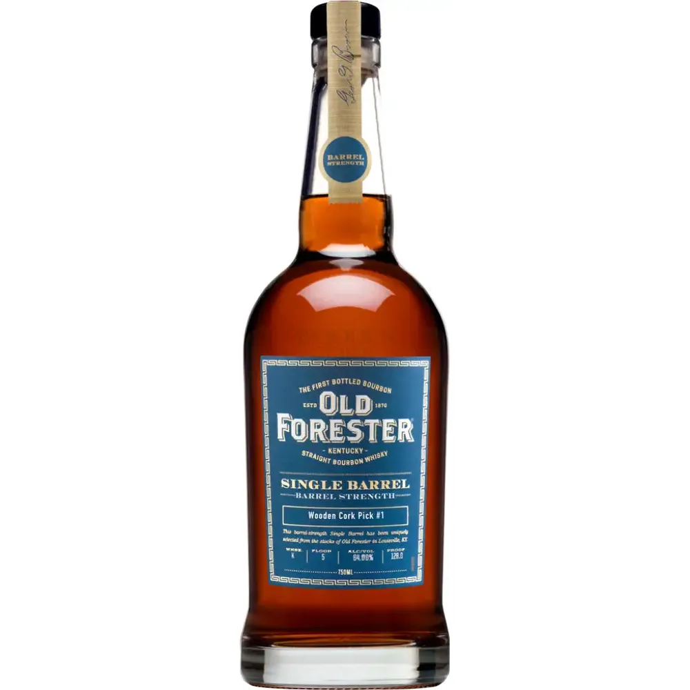 Old Forester Single Barrel Barrel Strength Bourbon Whiskey Warehouse K Floor 8 133.5 Proof - Nestor Liquor