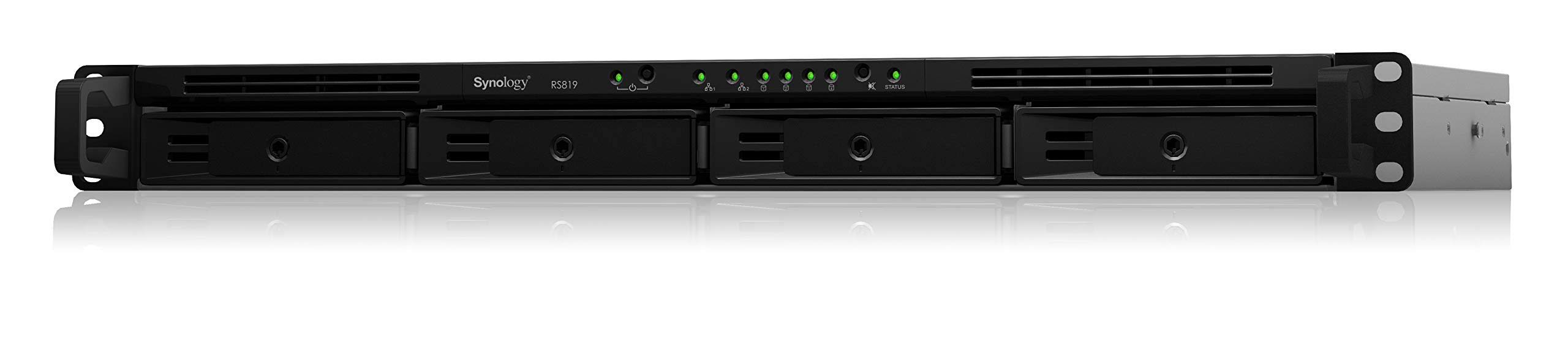 Synology RS819 4 Bay NAS RackStation (Diskless)
