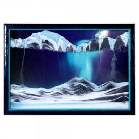 Pitkin Stearns Mesmerizing Sand Art Aurora Borealis (Small MOVIE)