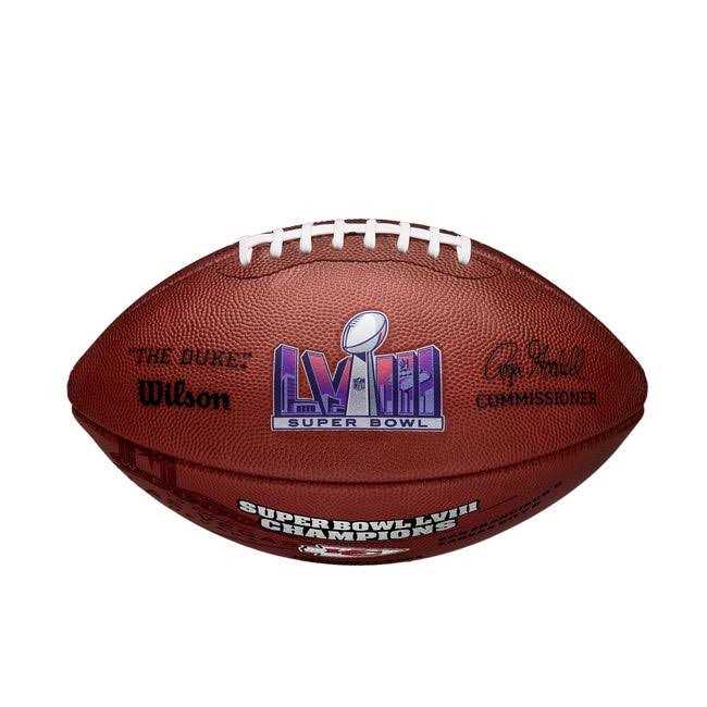 Wilson Super Bowl Lviii Championship Leather Football - Sports Supplies Online Store