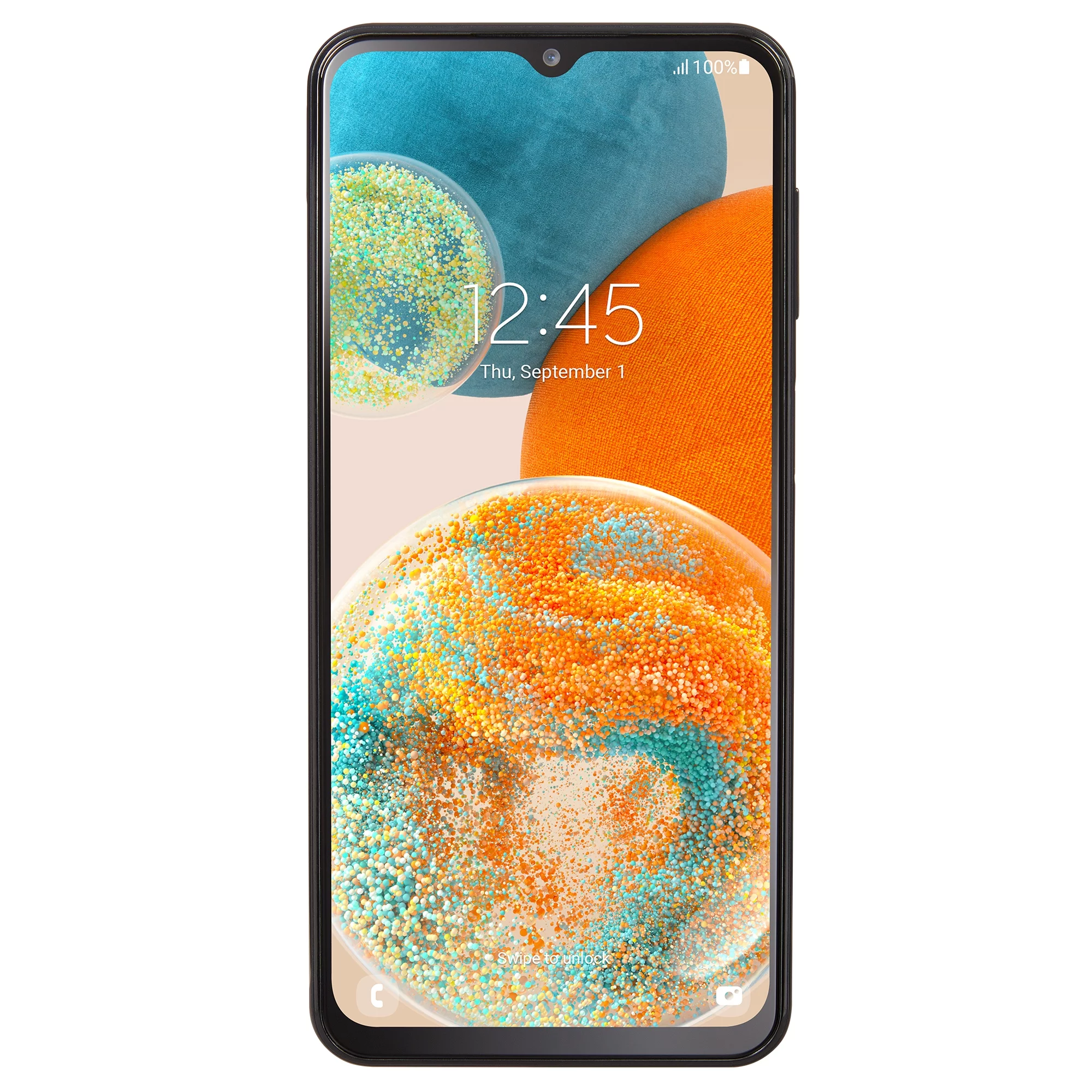 Total by Verizon Samsung Galaxy A23, 64GB, 6GB Ram, Black- Prepaid Smartphone [Locked to Total by Verizon]