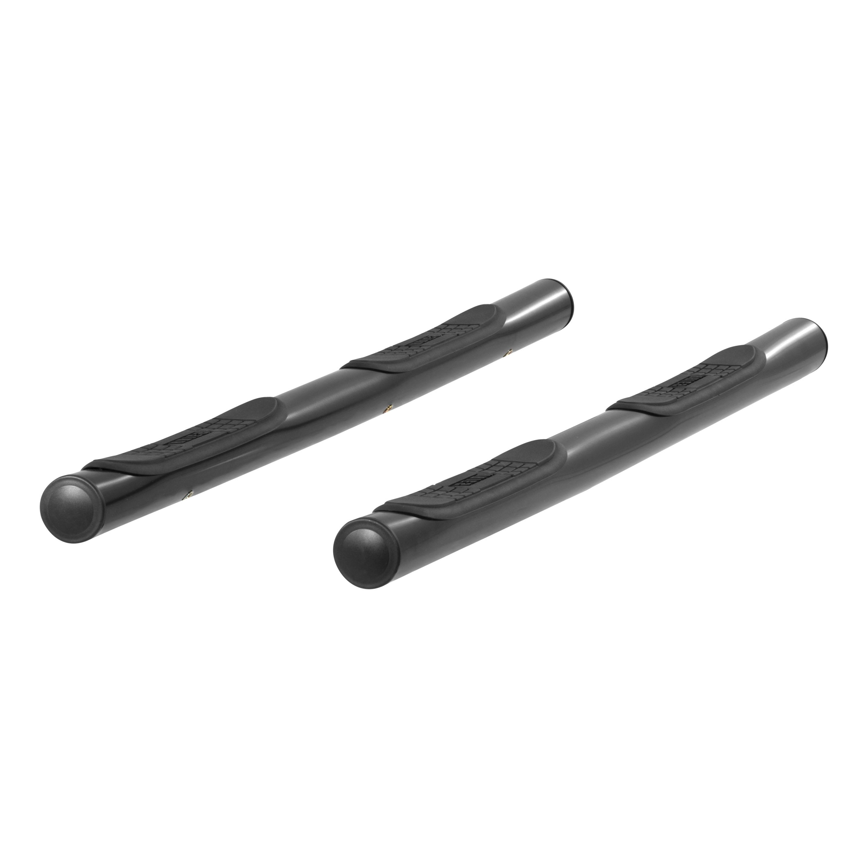 Aries 3-Inch Round Side Bars - Black 203012