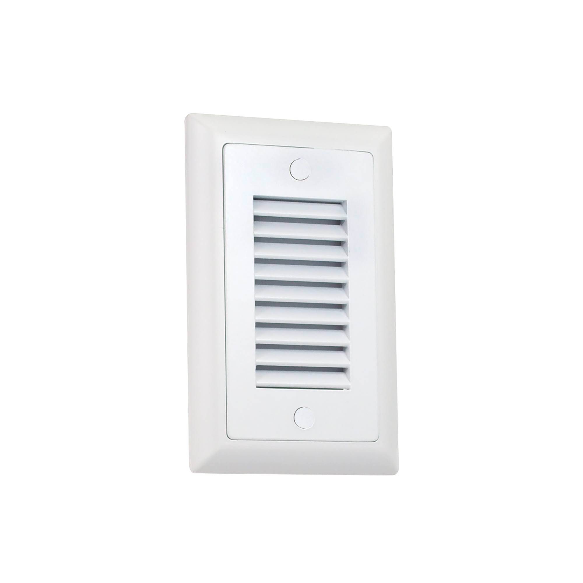 Nora NSW-674 Mia LED Step Light with Vertical Louver White