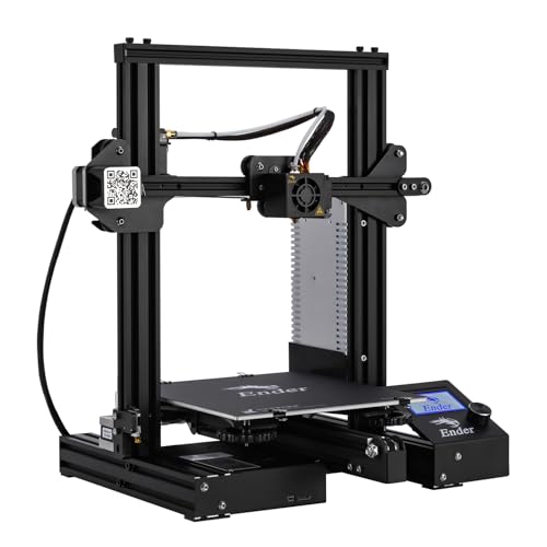 Official Creality Ender 3 3D Printer with Resume Printing, Stable Power Supply, Precise Printing, and V-Slot Rails, DIY 3D Printer