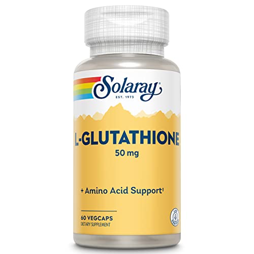SOLARAY L-Glutathione Veg Cap (Btl-Plastic) 50mg | 60ct - Kansas Nuitrition - HNZSDS