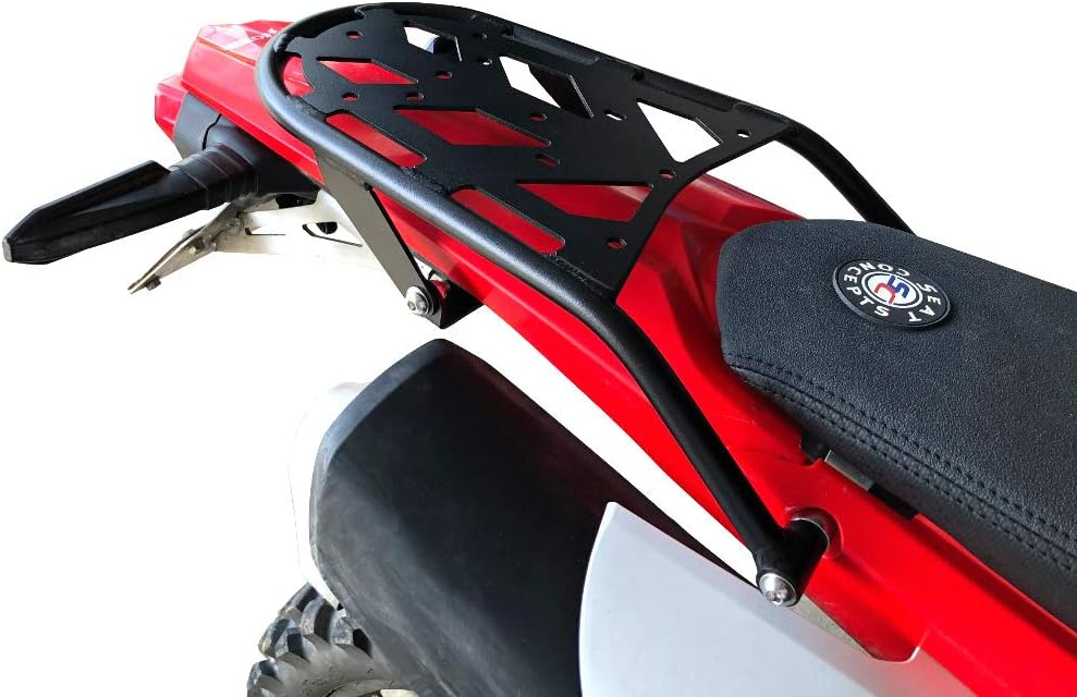 PMRACKS CRF450L CRF450RL Rear Rack (19-Present) Honda CRF 450L CRF 450RL Luggage Rack 450 2019 2020 2021 2022 Cargo Carrier