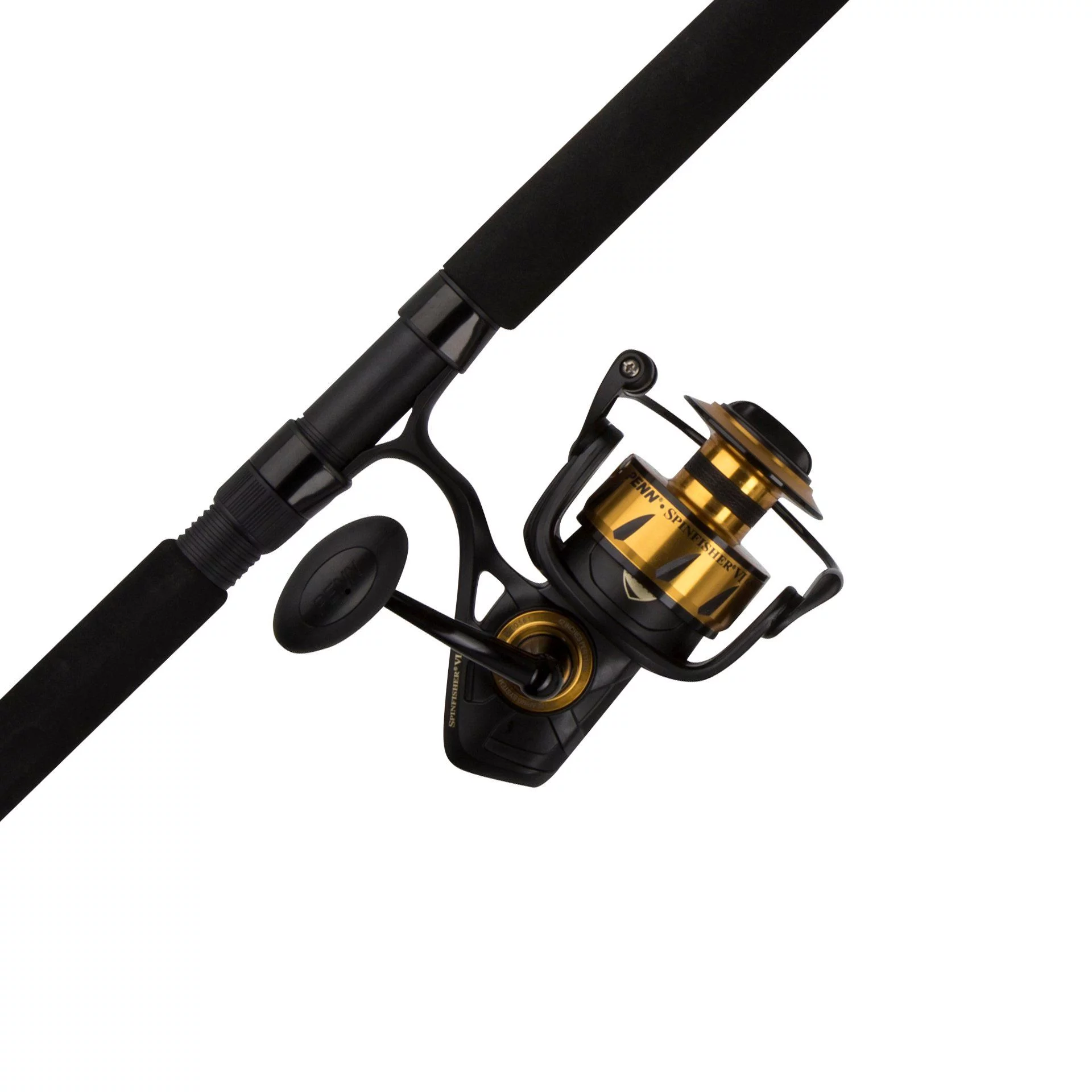 PENN Spinfisher VI Fishing Rod and Reel Spinning Combo, 6'6" 1PC MH, 6500