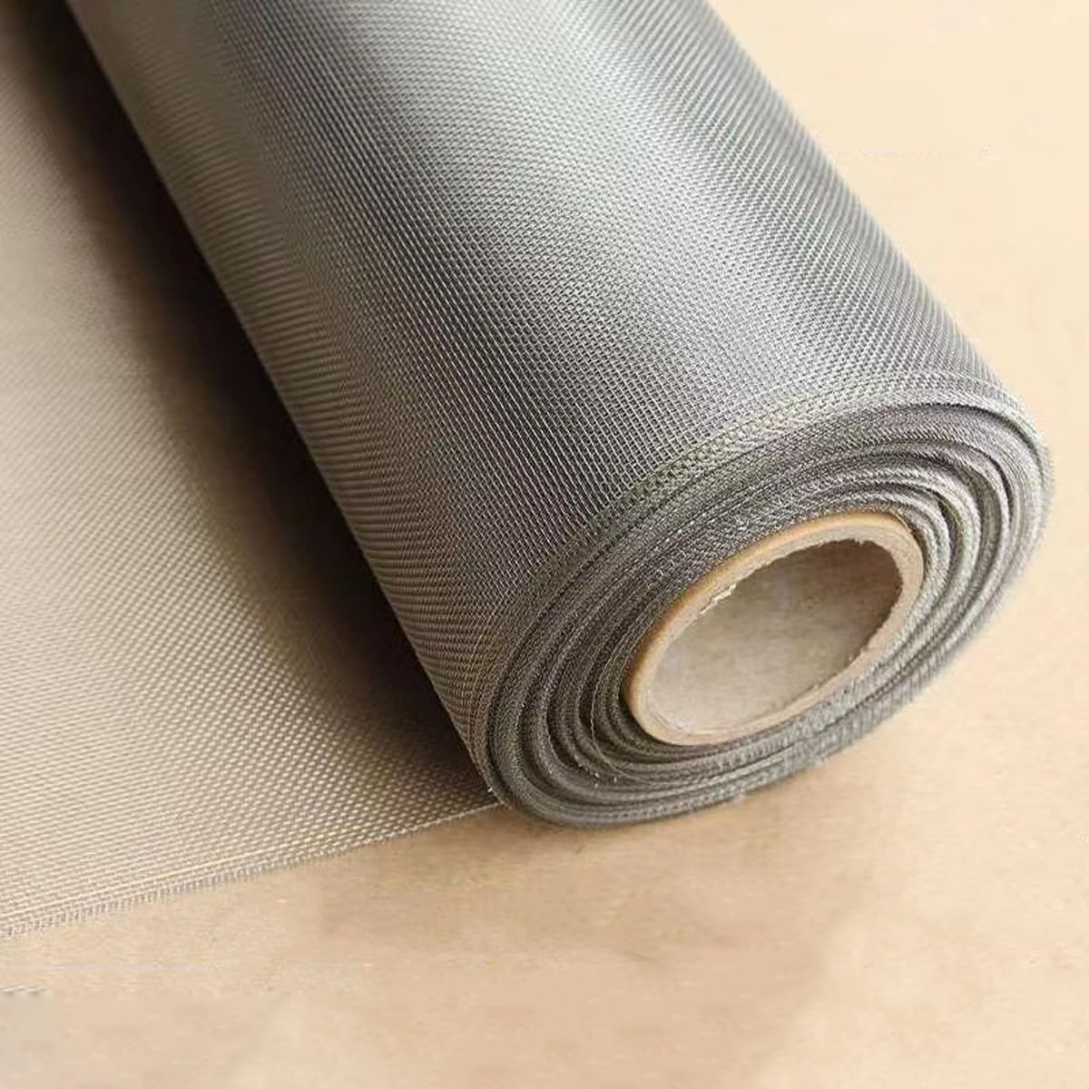 304 Stainless Steel Woven Wire Mesh 39.4inch x 98 Feet Metal Window Screen Mesh Roll Security Mesh Roll for Door Screen/Patio Screen/Cabinets Mesh 20