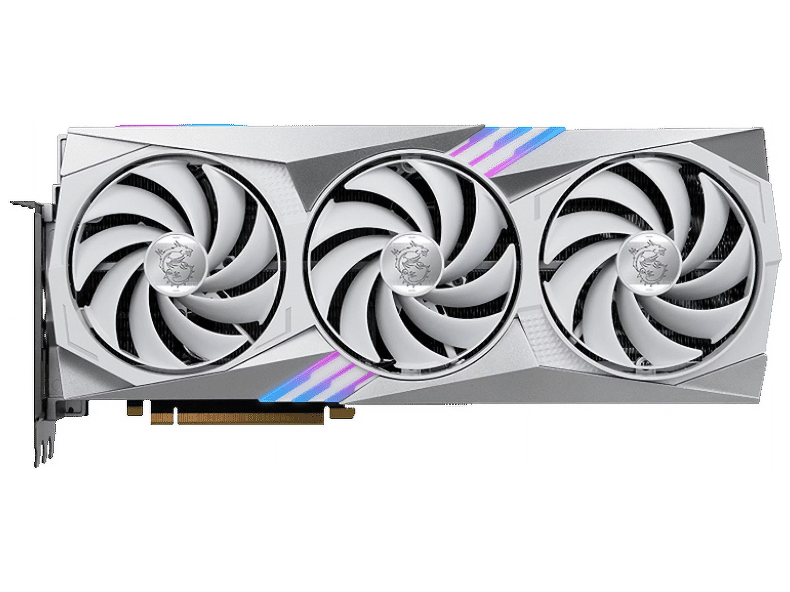 MSI Gaming GeForce RTX 4070 Ti 12GB GDDR6X PCI Express 4.0 ATX Video Card RTX 4070 Ti GAMING TRIO WHITE 12G - Radiant Selections