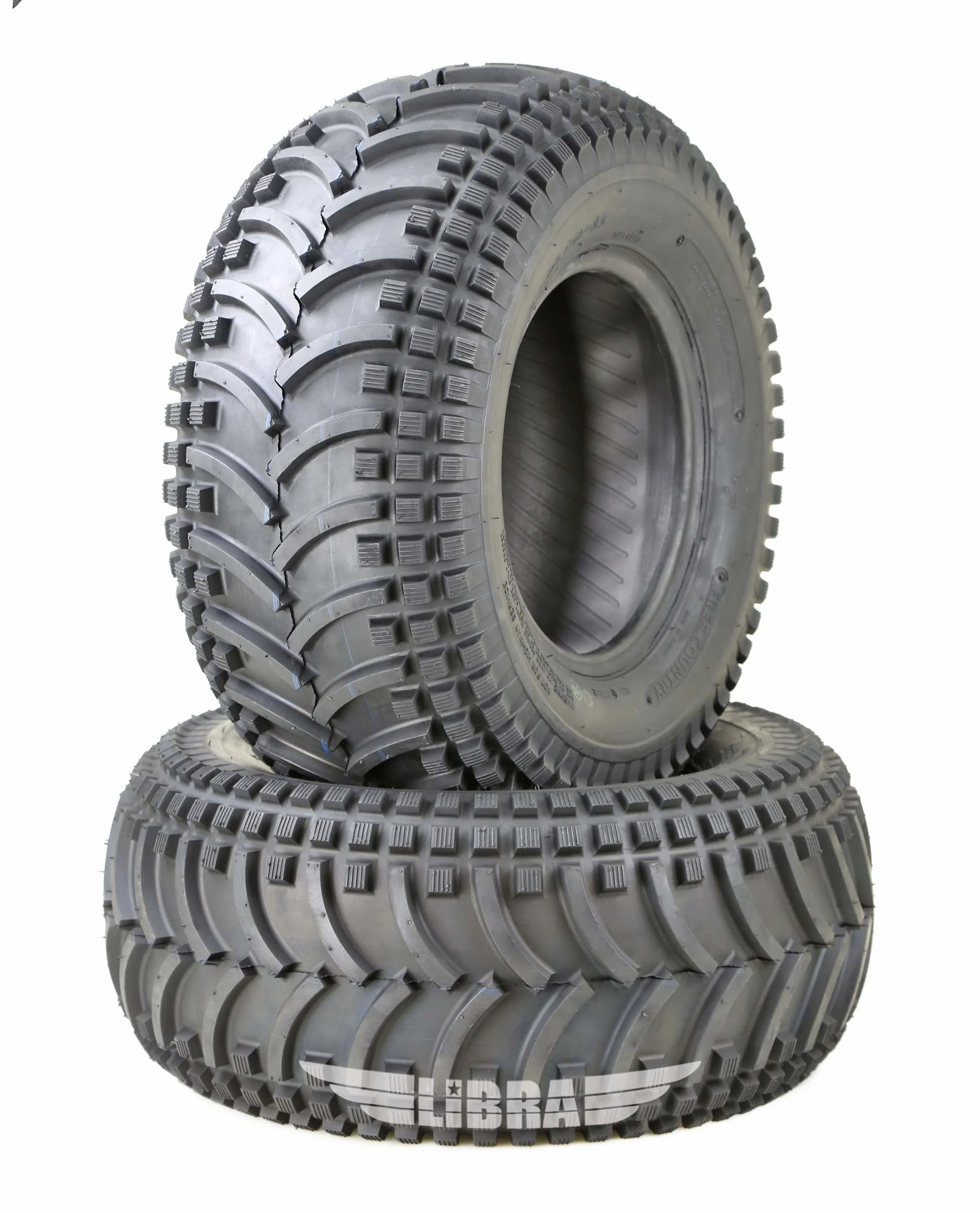 Set 2 FREE COUNTRY ATV tires 24X9-11 24x9x11 4PR D930 10349