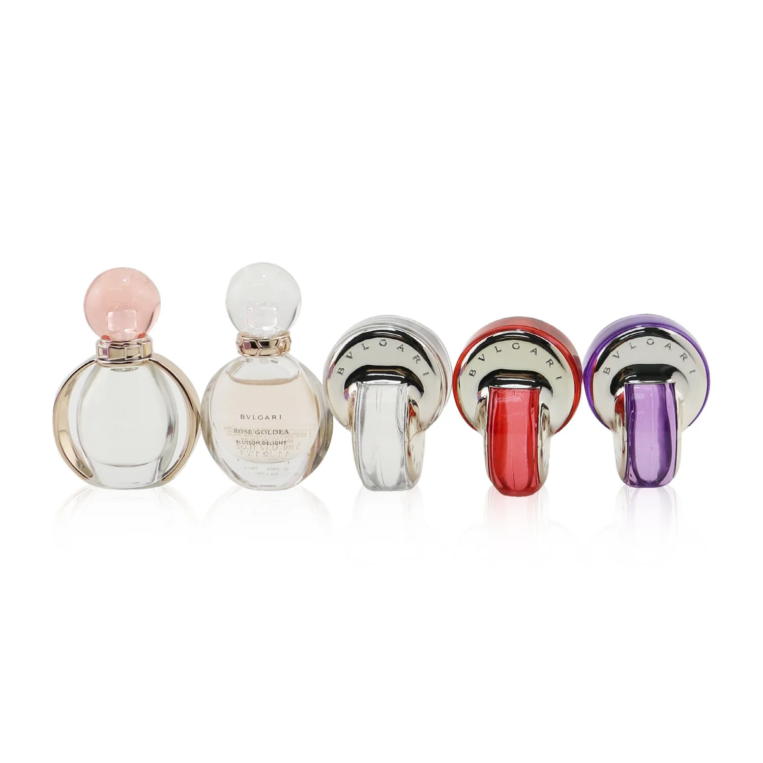 Bvlgari The Women's Gift Collection: Rose Goldea EDP, Rose Goldea Blossom Delight EDP, Omnia Amethyste EDT, Omnia Crystalline EDT