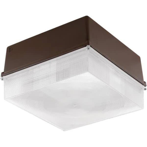Hubbell Lighting NRG4-30LU-4K-BZ NRG , Lumasquare II Low-Bay Fixture; 70 Watt, 120 - 277 Volt, Die-Cast Aluminum Housing, Bronze