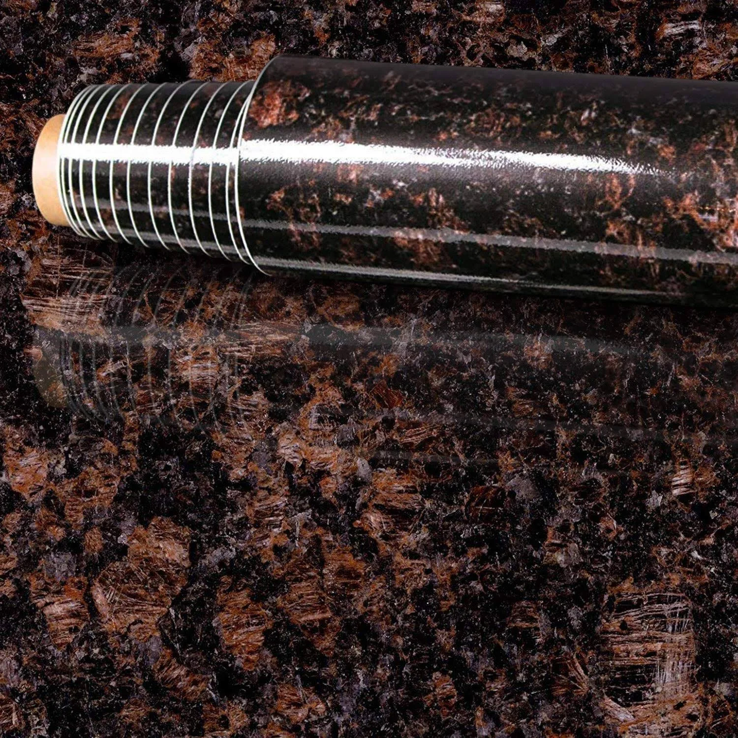 Instant Granite Counter Top Self-Adhesive Vinyl Laminate Sheets, Great as Kitch