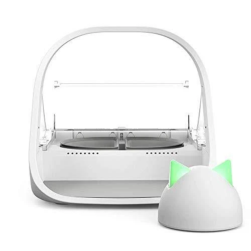 SureFlap - Sure Petcare - SureFeed Microchip Pet Feeder Connect with Hub Bundle - Automatic Pet Feeder Makes Meal Times Stress-F