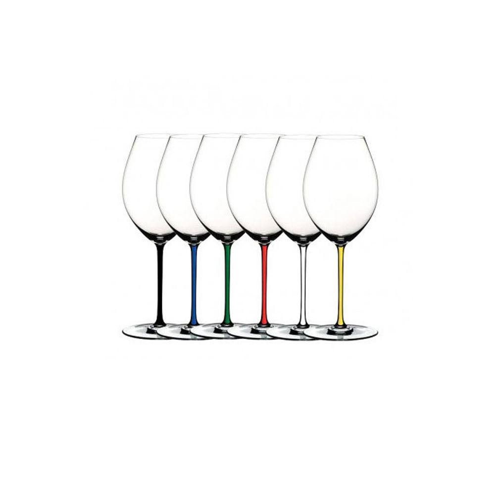 Riedel Fatto A Mano, Old World Syrah Glasses Wine Glasses, Set of 6