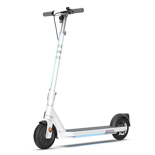 OKAI Neon Electric Kick Scooter - ES10/20/30 Models - 18.6-50 Miles Range & 15.5-20 MPH, Dual Brakes - Commuter Electric Scooter for Adults & Teens