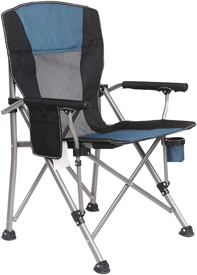ASDFGH Heavy Duty Oversized mesh Camping Folding Chair