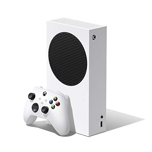Xbox 2021 Microsoft Series S 512GB Game All-Digital Console, One Xbox Wireless Controller, 1440p Gaming Resolution, 4K Streaming, 3D Sound, WiFi