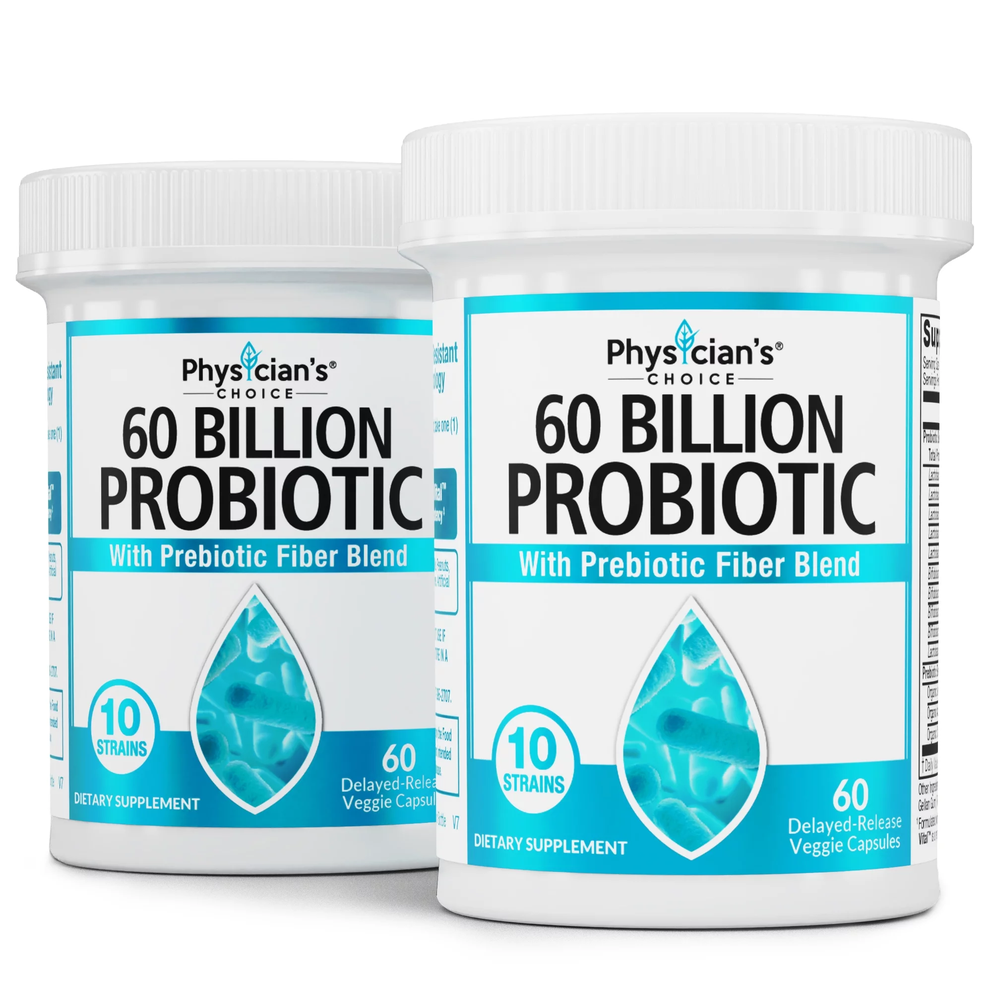 Physician's Choice Probiotics 60 Billion CFU 60 Count (Pack of 2) - Curated Treasures Market