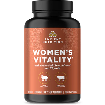 Women's Vitality 180 caps by Ancient Nutrition - Kansas Nuitrition - HNZSDS