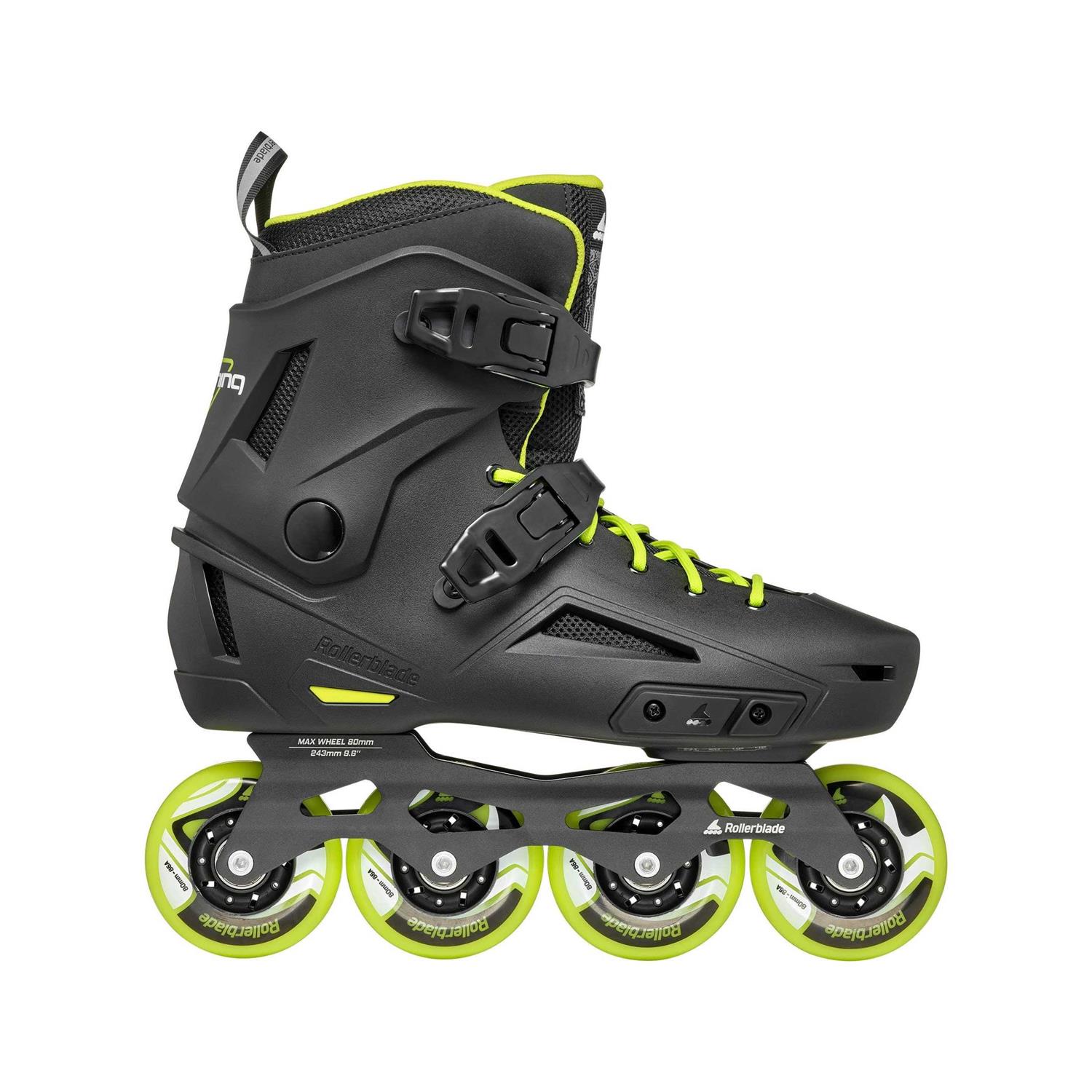 Rollerblade Lightning Black/Lime Inline Skates - Sports Supplies Online Store