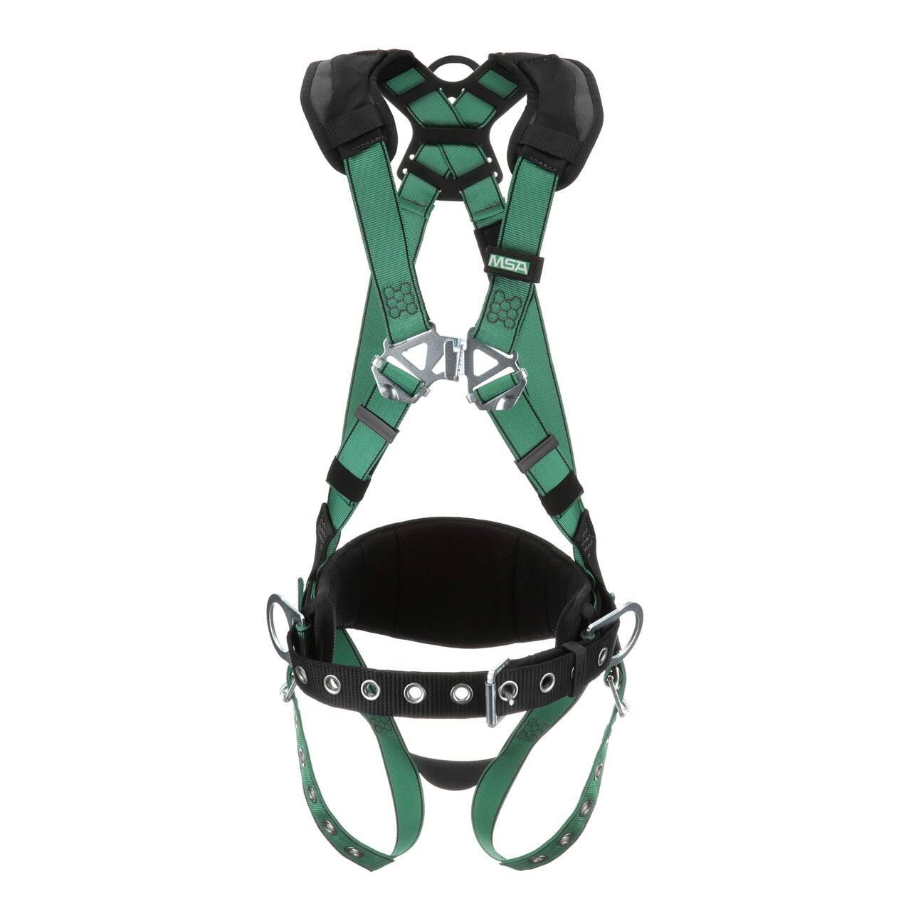 MSA 10197365 Full Body Harness,v-Form,xl