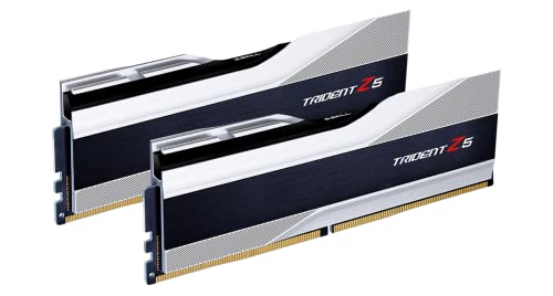 G.SKILL Trident Z5 Series (Intel XMP 3.0) DDR5 RAM 32GB (2x16GB) 6000MT/s CL36-36-36-96 1.35V Desktop Computer Memory UDIMM