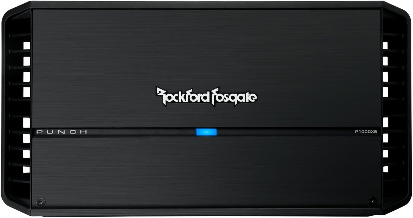 Rockford Fosgate Punch P1000X5 1000 Watt 5 Channel Amplifier
