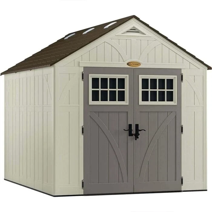 Suncast Tremont 8x10 BMS8100 Outdoor Resin Storage Shed