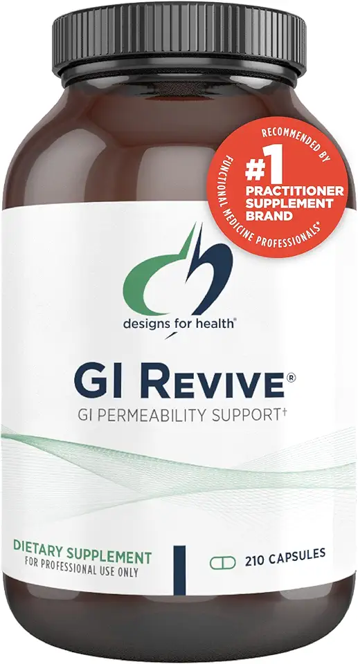 Sponsored Ad - GI Revive - Slippery Elm Gut Health Support with Licorice Root, L-Glutamine + Zinc Carnosine - MSM